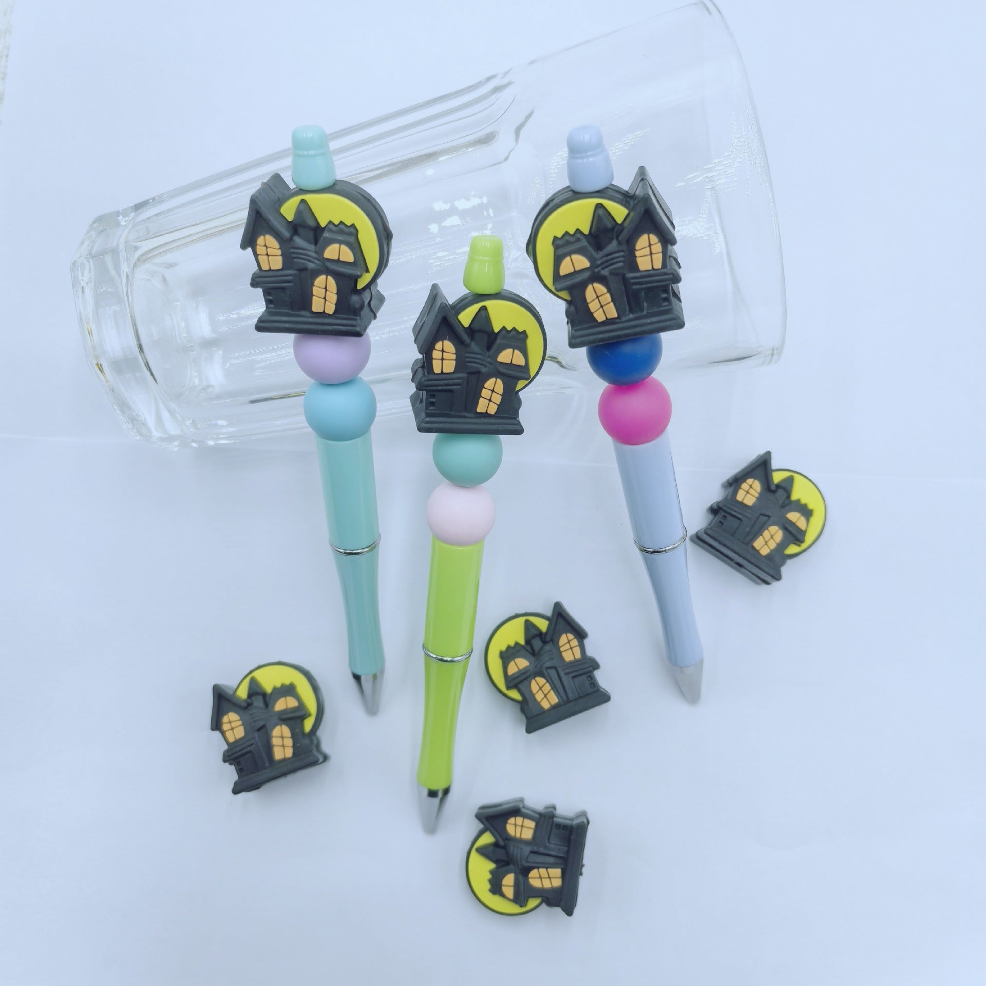 Wholesale 10pcs/pack Cartoon Beads DIY Silicone 3D Beads